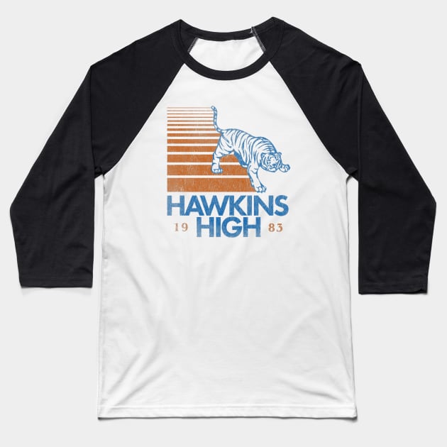 Hawkins High '83 Baseball T-Shirt by wls